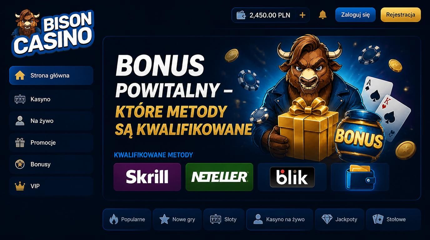 Obraz prezentujący metody wpłaty a uprawnienia do bonusów