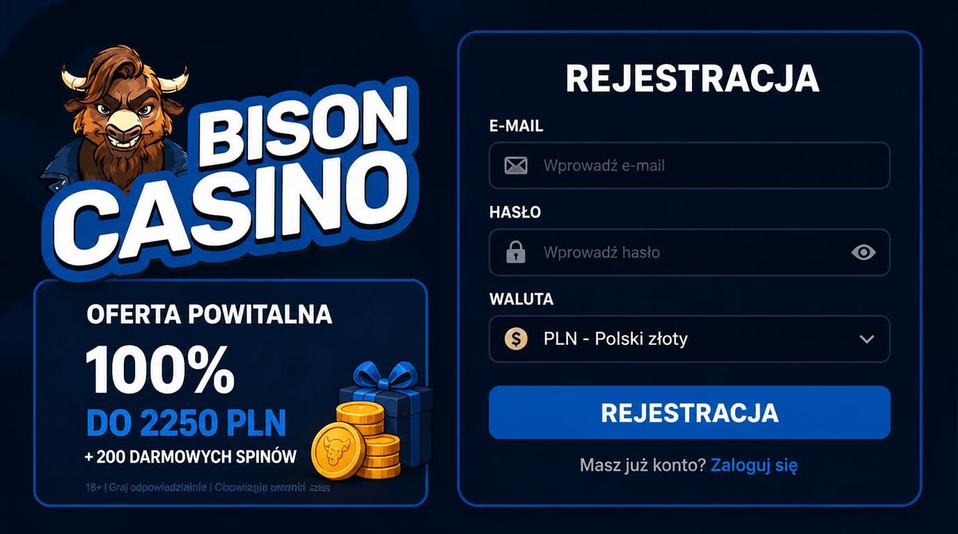 Proces rejestracji i bonus powitalny